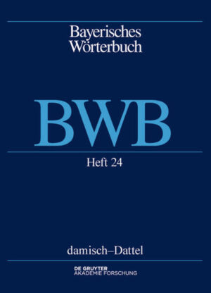 Bayerisches Wörterbuch (BWB): damisch  Dattel | Bundesamt für magische Wesen