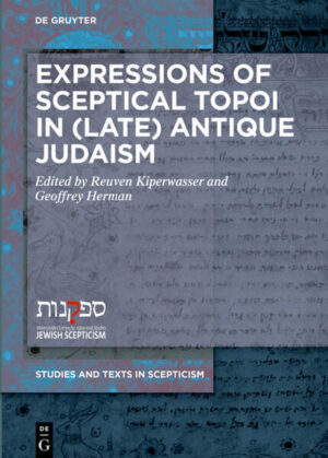 Scepticism has been the driving force in the development of Greco-Roman culture in the past, and the impetus for far-reaching scientific achievements and philosophical investigation. Early Jewish culture, in contrast, avoided creating consistent representations of its philosophical doctrines. Sceptical notions can nevertheless be found in some early Jewish literature such as the Book of Ecclesiastes. One encounters there expressions of doubt with respect to Divine justice or even Divine involvement in earthly affairs. During the first centuries of the common era, however, Jewish thought, as reflected in rabbinic works, was engaged in persistent intellectual activity devoted to the laws, norms, regulations, exegesis and other traditional areas of Jewish religious knowledge. An effort to detect sceptical ideas in ancient Judaism, therefore, requires a closer analysis of this literary heritage and its cultural context. This volume of collected essays seeks to tackle the question of scepticism in an Early Jewish context, including Ecclesiastes and other Jewish Second Temple works, rabbinic midrashic and talmudic literature, and reflections of Jewish thought in early Christian and patristic writings. Contributors are: Tali Artman, Geoffrey Herman, Reuven Kiperwasser, Serge Ruzer, Cana Werman, and Carsten Wilke.