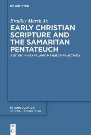 Early Christian Scripture and the Samaritan Pentateuch is a study exploring Christian interaction with the Samaritan Pentateuch as evinced by hexaplaric sources. The manuscript evidence for the Samaritan Pentateuch in Greek attests two distinct, textually unrelated groups of readings: a σαμ-type (i.e., the Samareitikon) and a μονον-type. Only the latter, the subject of the present study, is hexaplarically derived and predates, considerably, any evidence for the former. The extant hexaplaric colophons and scholia found in the books of Exodus, Numbers, and Deuteronomy reveal that at some point the Caesarean library acquired a copy of the Samaritan Hebrew Pentateuch. This copy was then collated, quantitatively, against the hexaplaric Septuagint. Since the Samaritan text is often longer than the Septuagint due to a number of "expansions", taken from various pre-existing passages of the Pentateuch, the Caesarean critics "translated" these expansions into Greek with the aid of the Septuagint. No evidence was found that the so-called Samareitikon (i.e., Samaritans’ own Greek translation) was either known to or used by the Caesarean critic. These "translations" bear no trace of Samaritan exegesis. It is hypothesized here, that the collation and "translation" was made possible through the use of the multi-columned Hexapla as a kind of analytical lexicon. Taking the results of this effort, the responsible party added these data to the margins of the Caesarean Septuagint edition. These passages were later translated into Syriac and were even adopted by some later Christian scribes as legitimate biblical readings. It is posited that Eusebius—not Origen, as has been commonly supposed—was the one responsible for this work. The study explores these data diachronically from inception to integration. The findings and analysis are relevant for the fields of biblical studies, Samaritan studies, and the study of Bible production and the praxis of textual research in early Christianity.