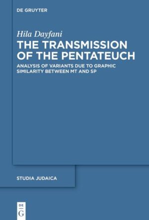 The volume focuses on variants between the Masoretic Text and the Samaritan Pentateuch prompted by graphic similarities between letters. As a phenomenon that occurs during the transmission of ancient texts, an in-depth study of the linguistic and paleographic background of these variants provides fruitful ground for the exploration of the Pentateuch transmission. This volume gathers all the relevant variants from the Masoretic Text and the Samaritan Pentateuch, comparing them to further witnesses, primarily the Dead Sea Scrolls and the Septuagint. Each case is examined independently through a linguistic analysis of the variants, their process of development and an evaluation of which version is preferable (when possible). It then presents a statistical analysis of the data. Moreover, the volume offers a paleographic analysis of the interchanging letters in the three relevant scripts-Hebrew, Jewish, and Samaritan script. Through this process it determines the script in which the variants have occurred and estimates the chronological framework of the variants. This study has implications for the textual history of the Samaritan Pentateuch and, more broadly, for the distribution of the Pentateuch and the extent of its transmission in the late Second Temple period.