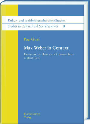Max Weber in Context | Peter Ghosh