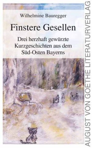 Finstere Gesellen Drei herzhaft gewürzte Kurzgeschichten aus dem Süd-Osten Bayerns | Wilhelmine Bauregger