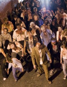 Group of Zombies by Joel Friesen (Wikipedia)